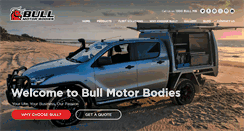 Desktop Screenshot of bullmotorbodies.com.au